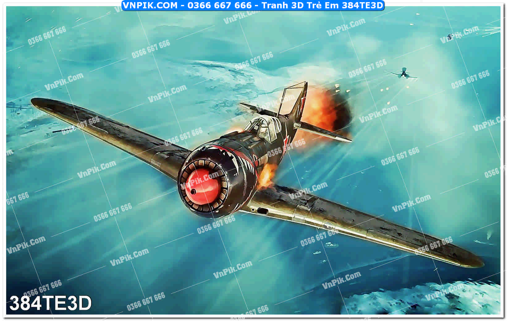 Tranh 3D Trẻ Em 384TE3D