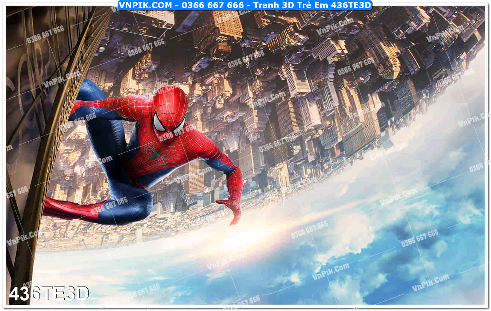 Tranh 3D Trẻ Em 436TE3D