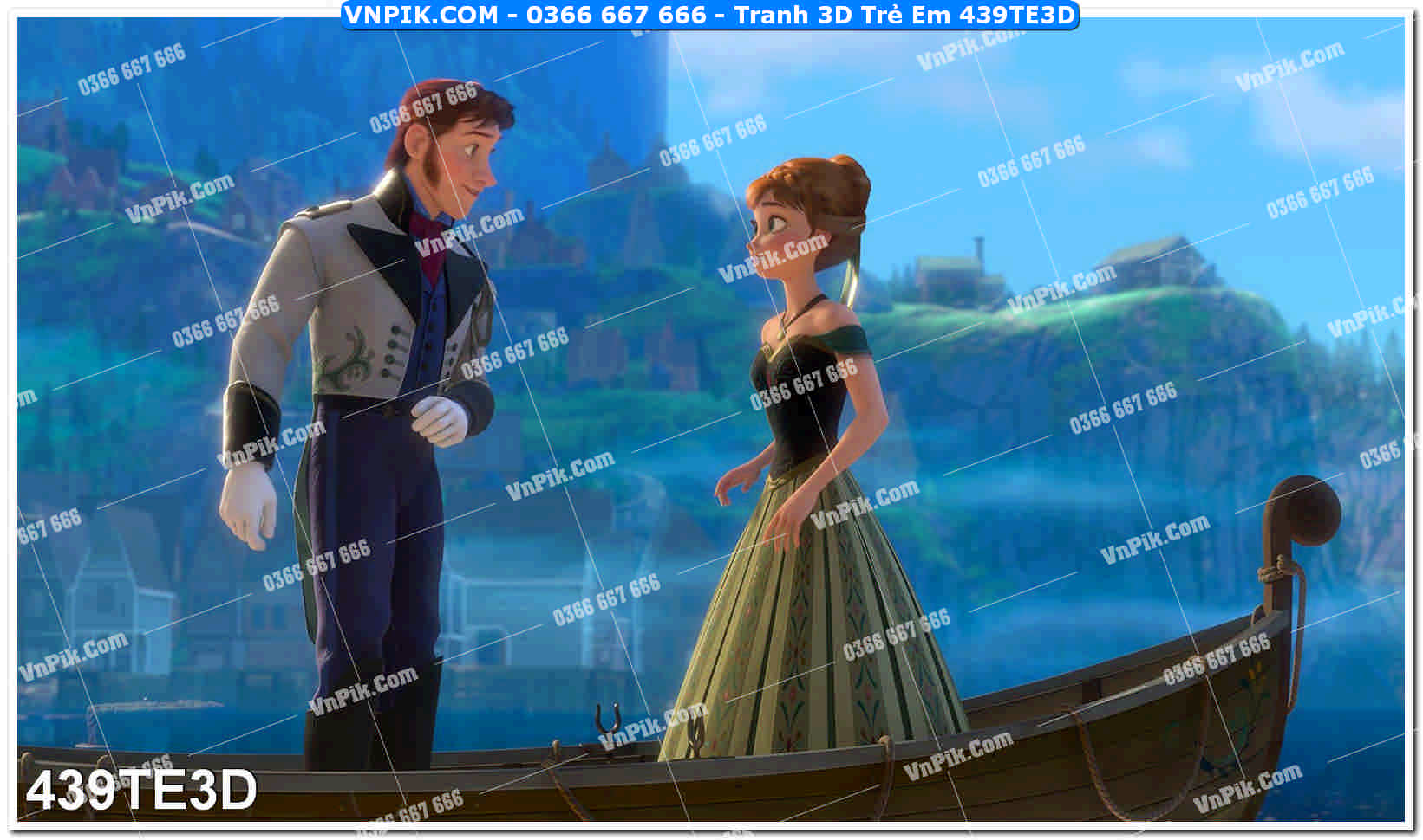 Tranh 3D Trẻ Em 439TE3D