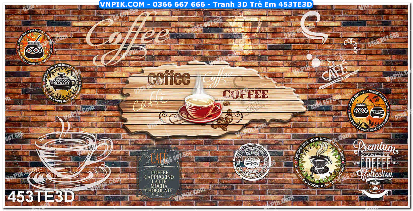 Tranh 3D Trẻ Em 453TE3D