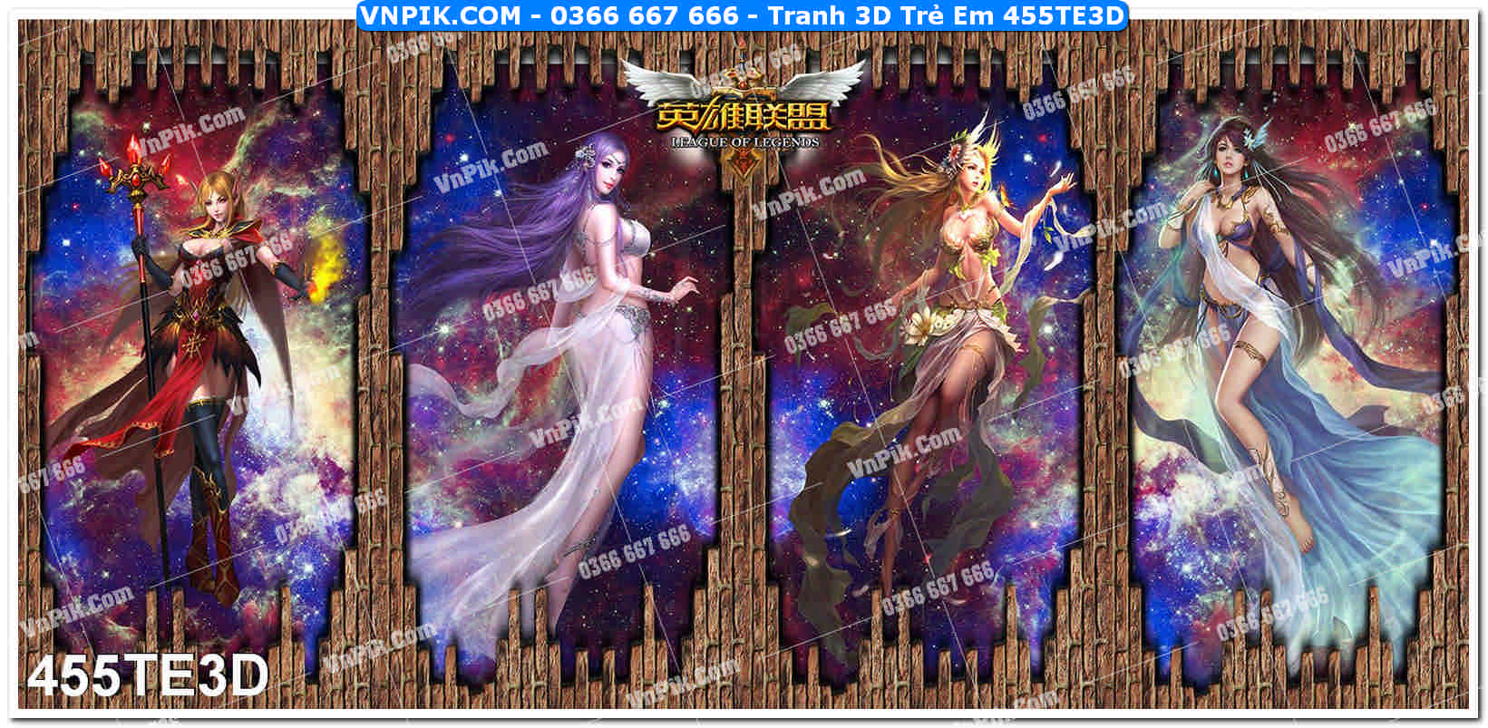 Tranh 3D Trẻ Em 455TE3D
