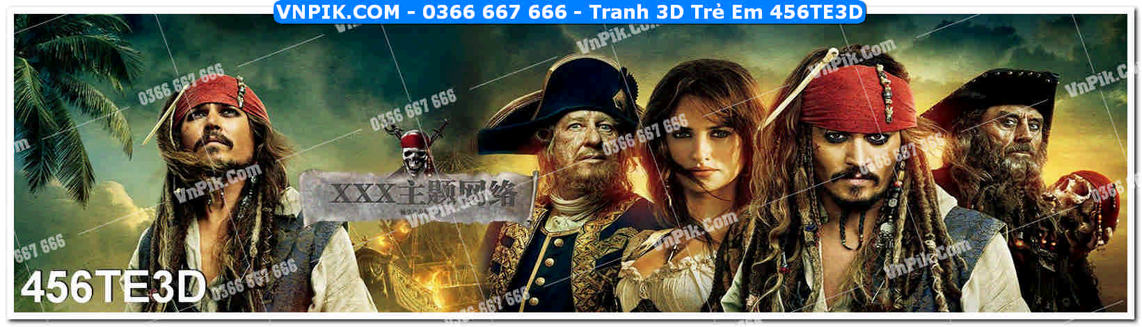 Tranh 3D Trẻ Em 456TE3D