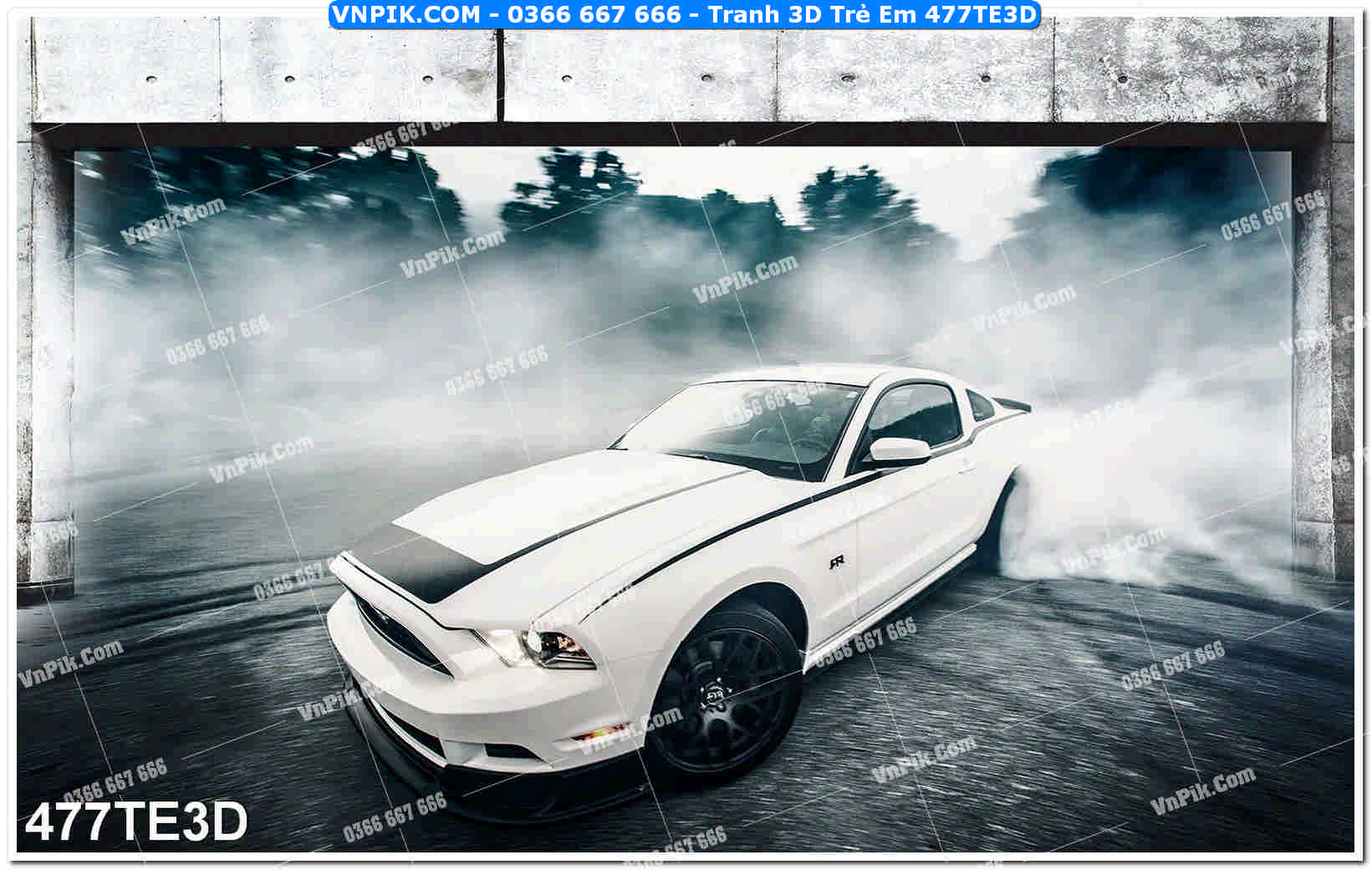 Tranh 3D Trẻ Em 477TE3D