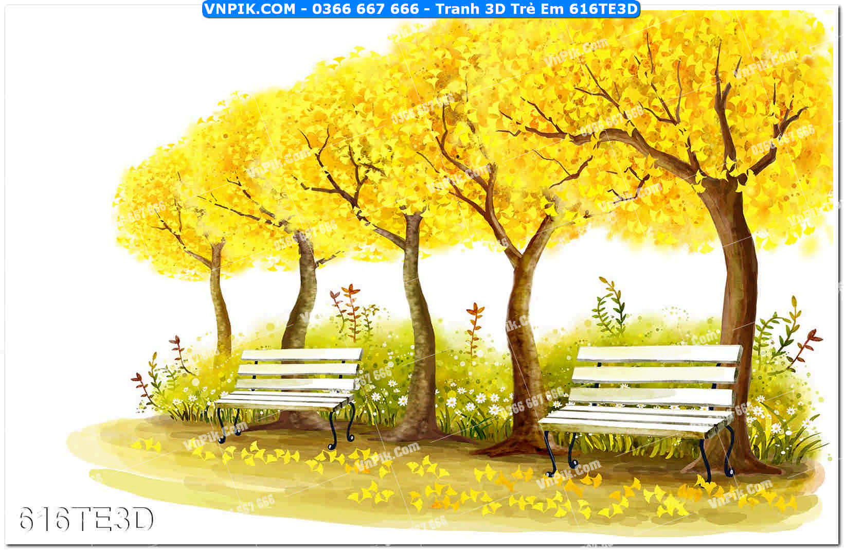 Tranh 3D Trẻ Em 616TE3D