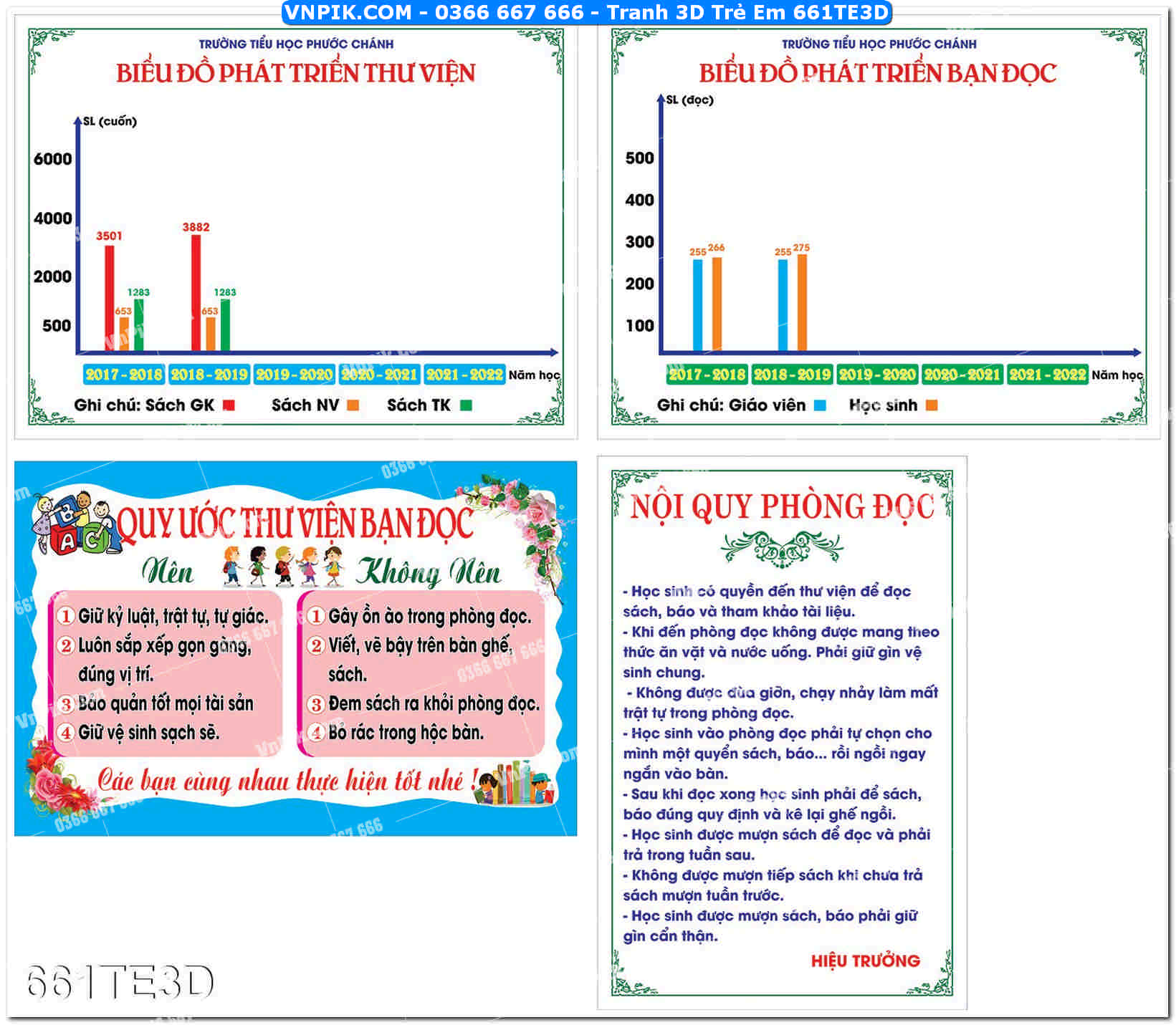 Tranh 3D Trẻ Em 661TE3D