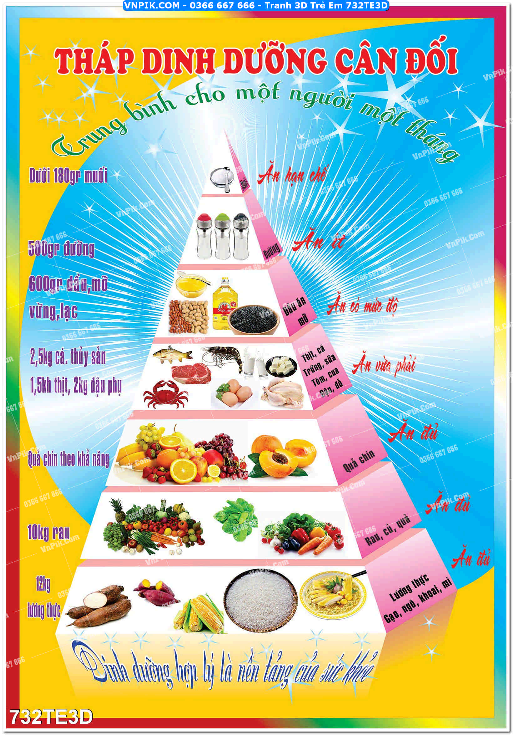 Tranh 3D Trẻ Em 732TE3D