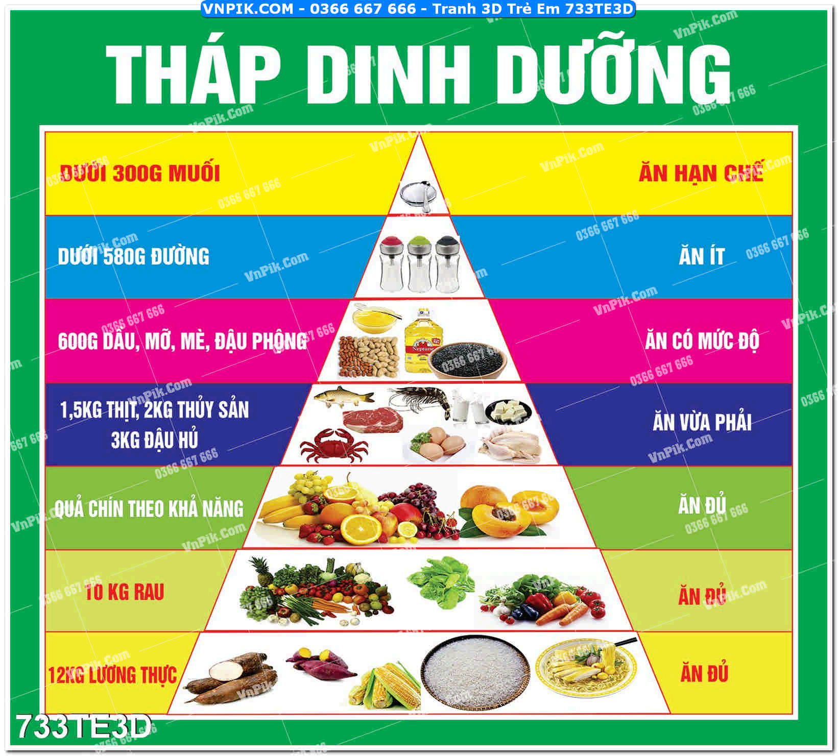 Tranh 3D Trẻ Em 733TE3D