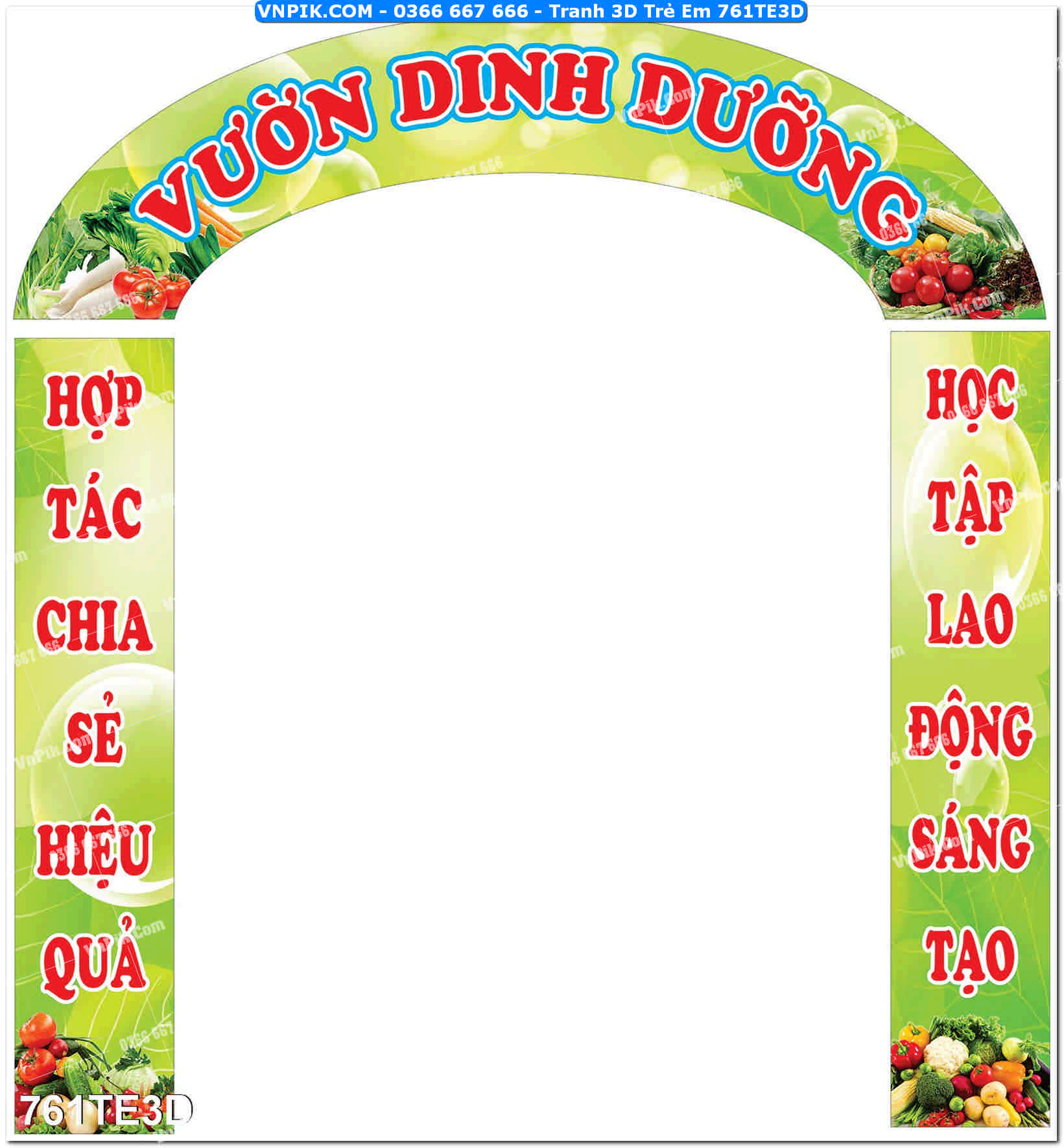 Tranh 3D Trẻ Em 761TE3D