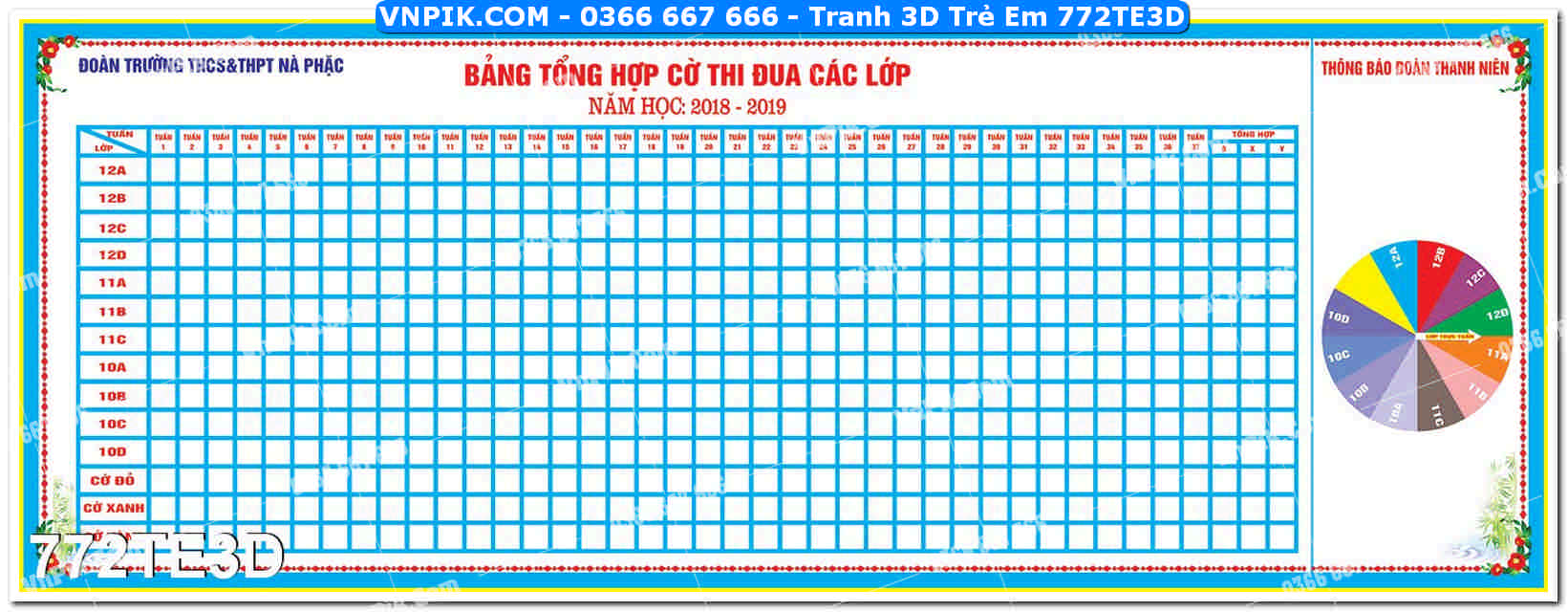 Tranh 3D Trẻ Em 772TE3D