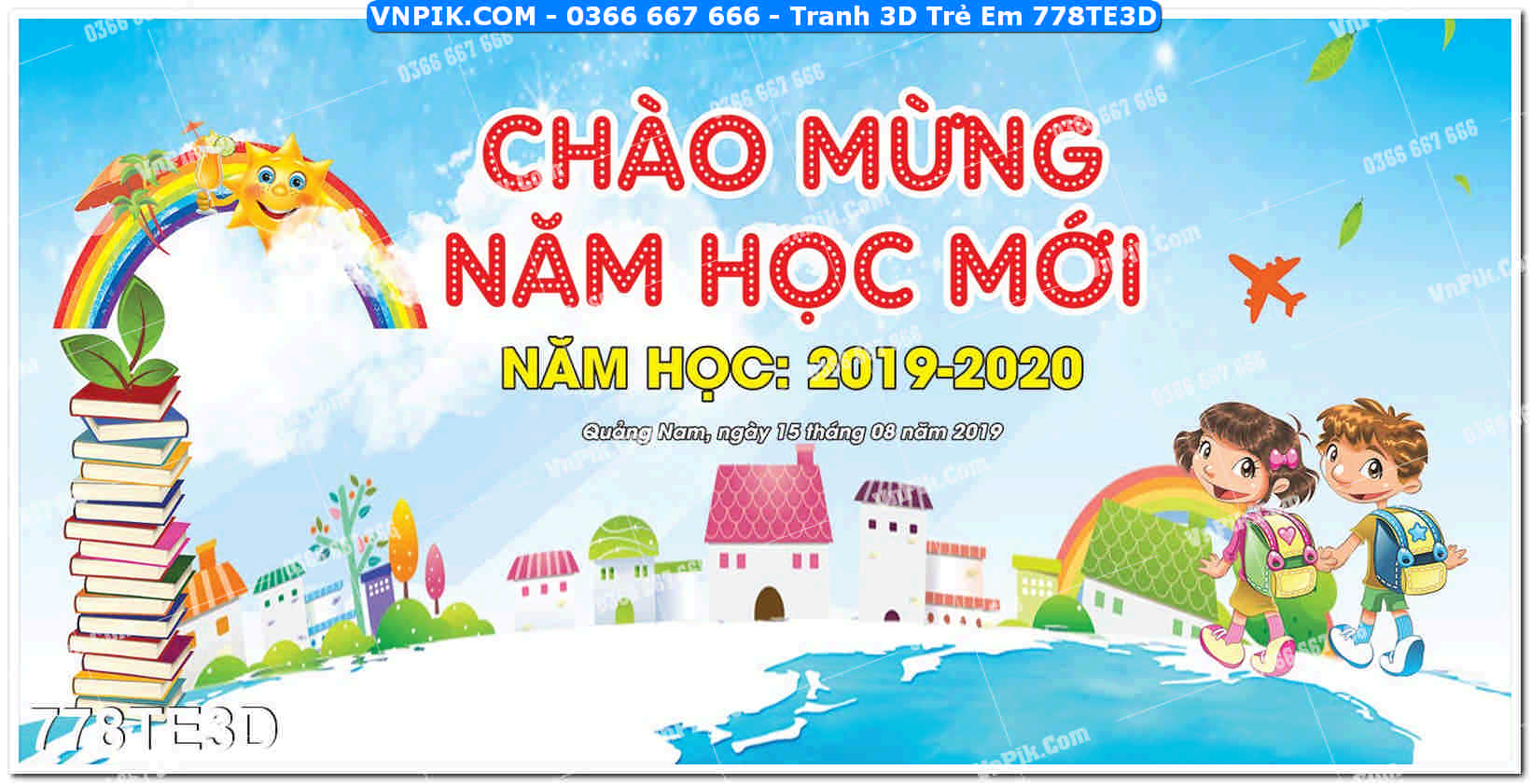 Tranh 3D Trẻ Em 778TE3D
