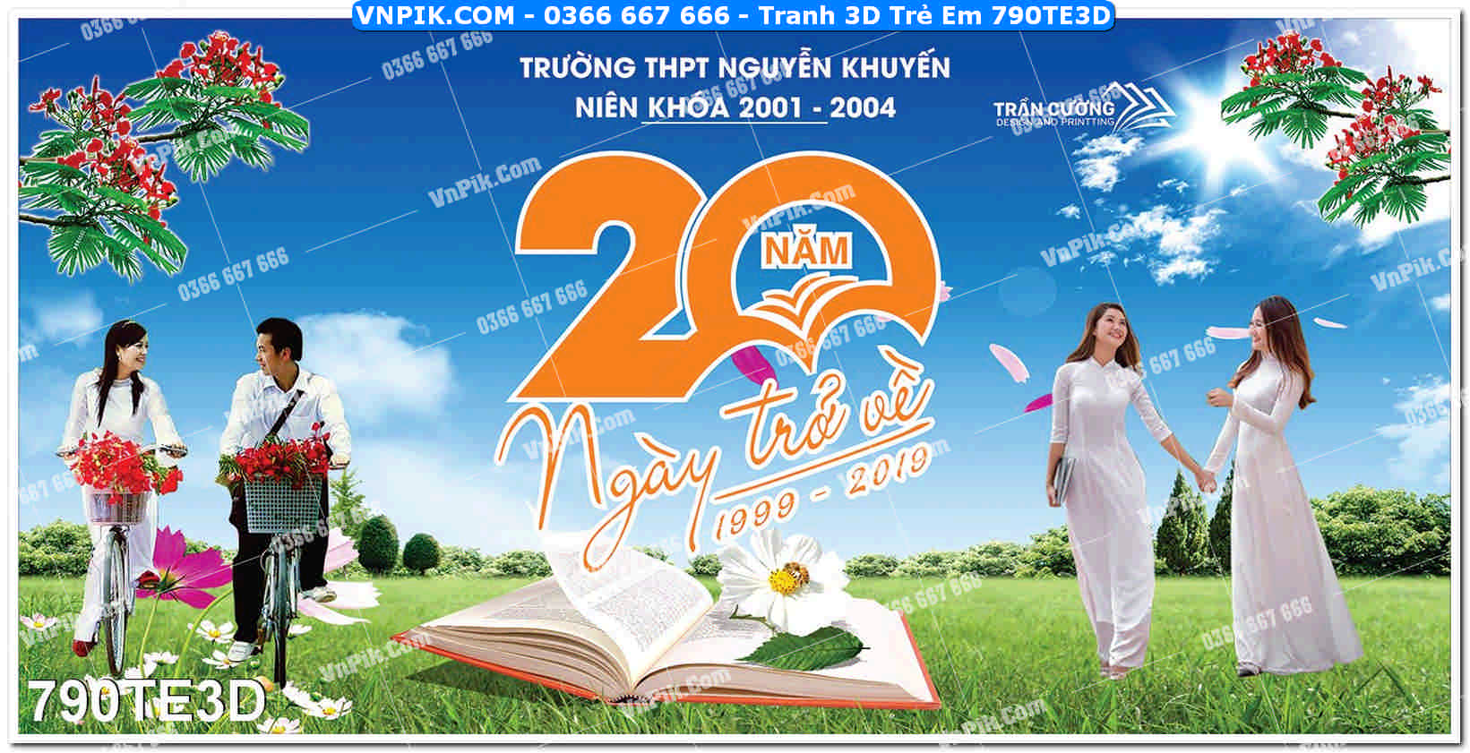 Tranh 3D Trẻ Em 790TE3D