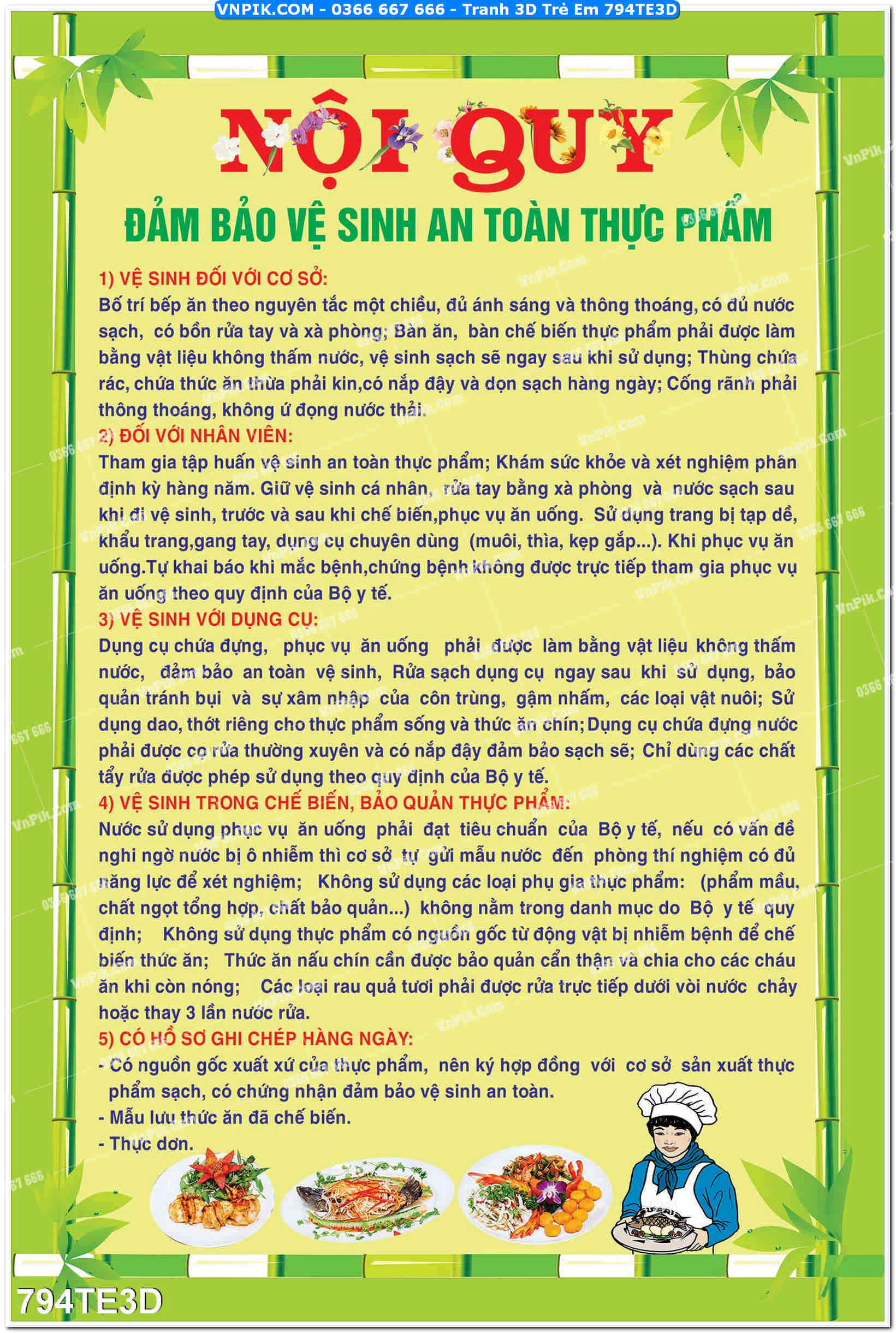 Tranh 3D Trẻ Em 794TE3D