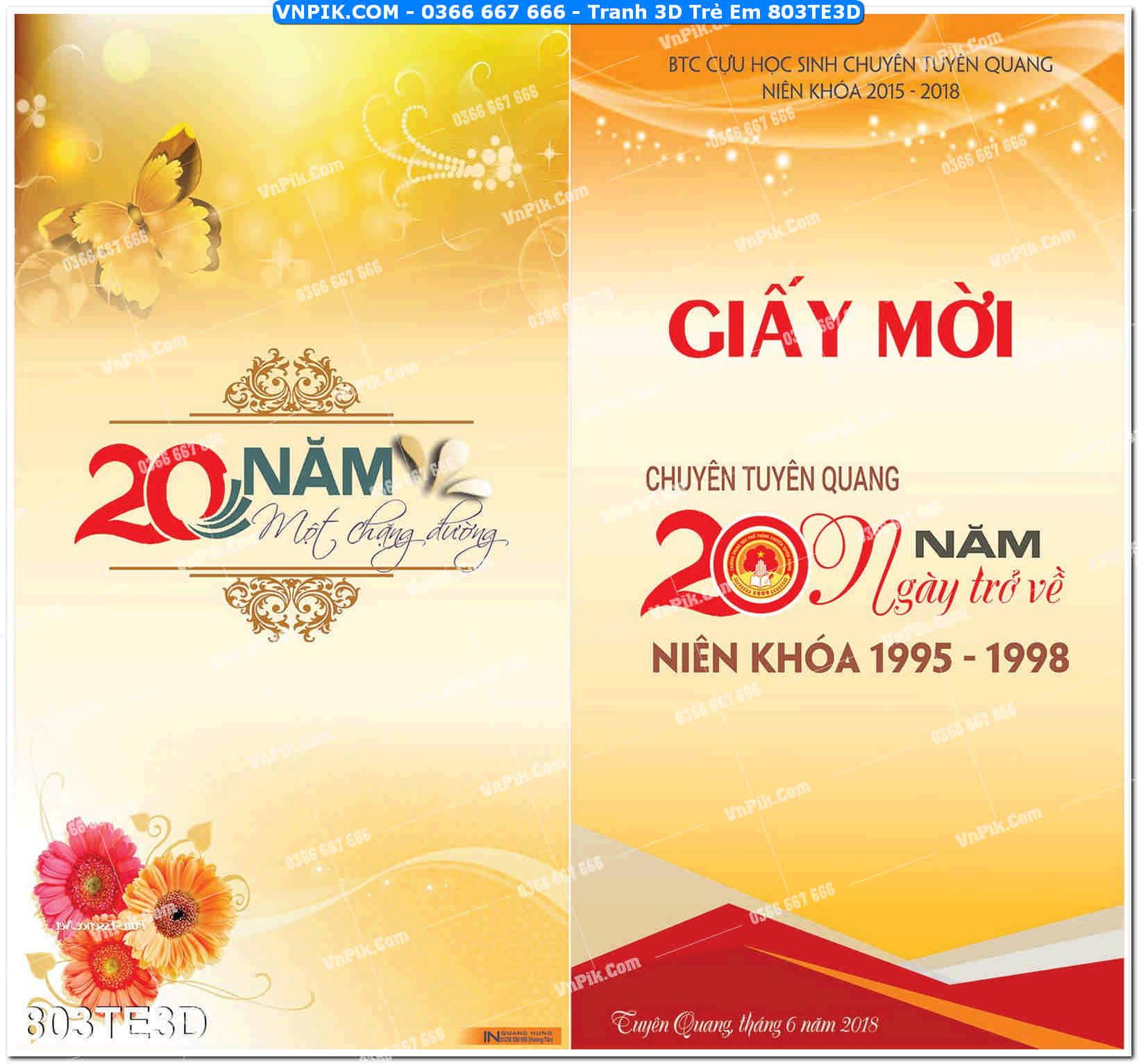 Tranh 3D Trẻ Em 803TE3D