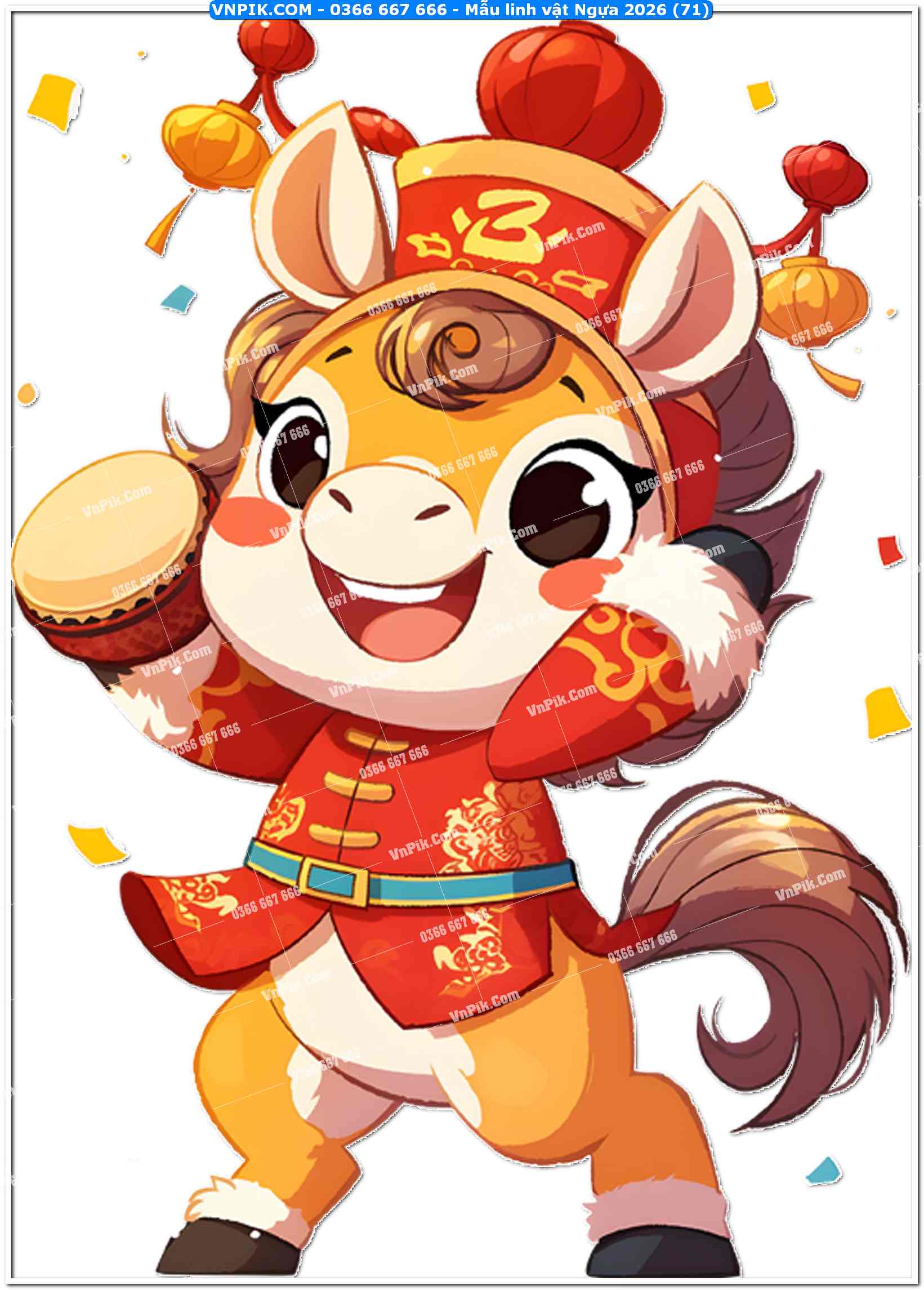 Mẫu linh vật Ngựa 2026 (71)