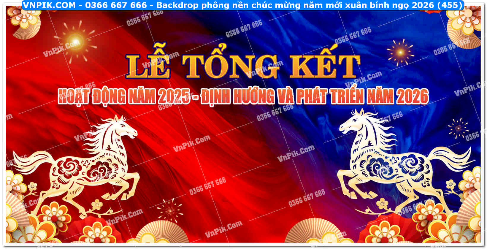 Backdrop phông nền chúc mừng năm mới xuân bính ngọ 2026 (455)