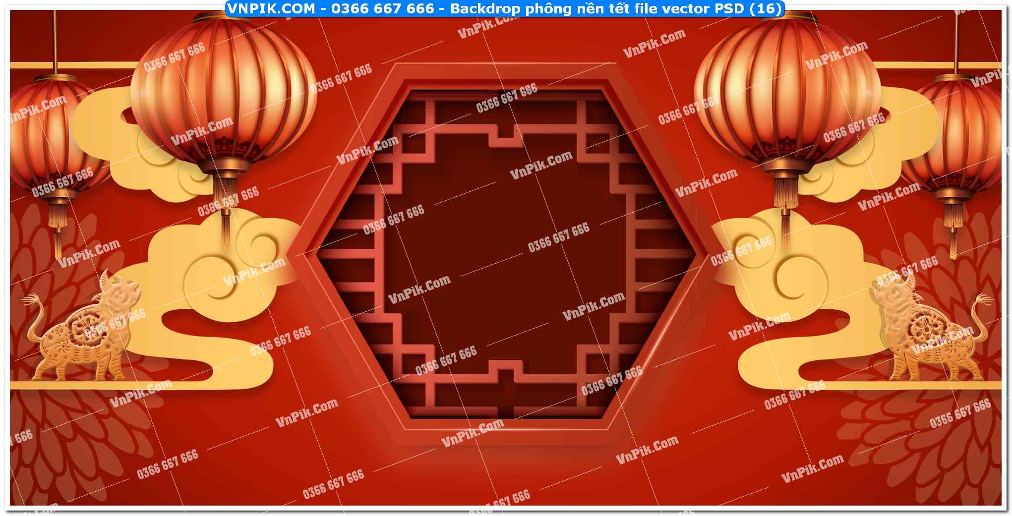 Backdrop phông nền tết file vector PSD (16)