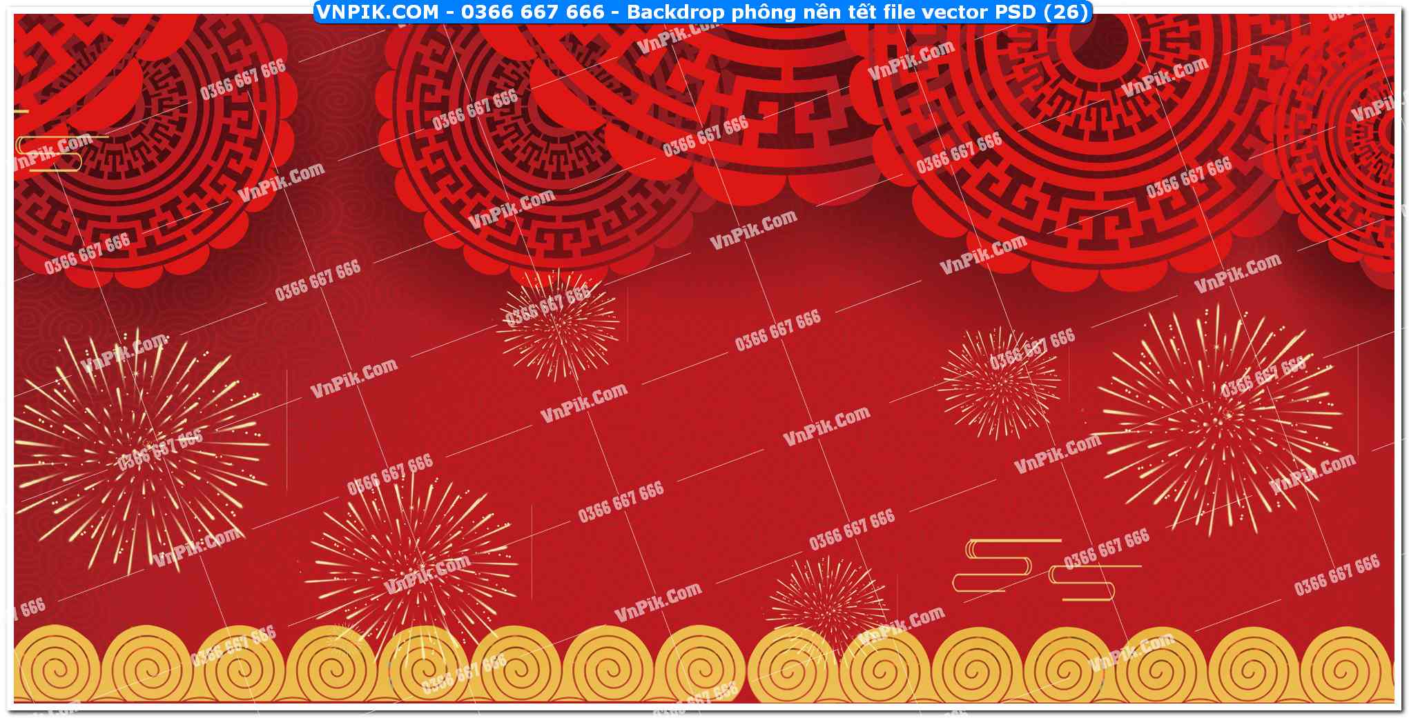 Backdrop phông nền tết file vector PSD (26)