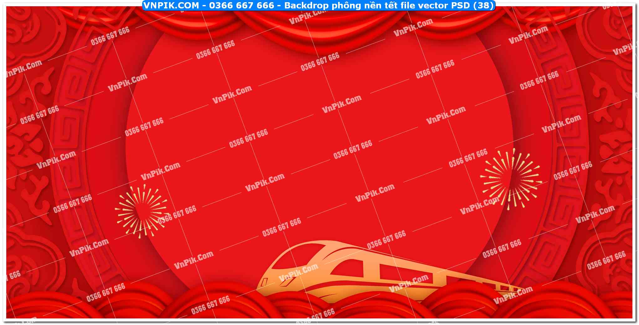 Backdrop phông nền tết file vector PSD (38)