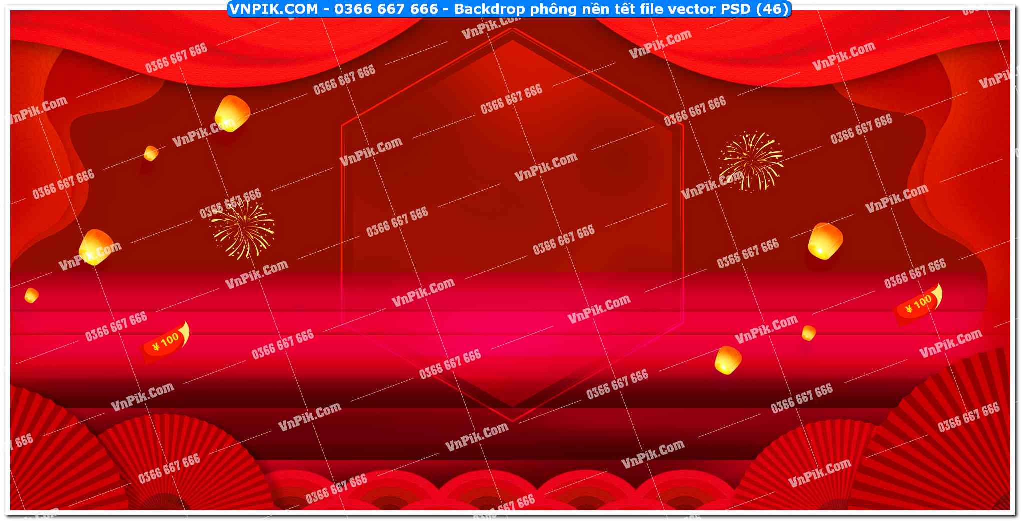 Backdrop phông nền tết file vector PSD (46)