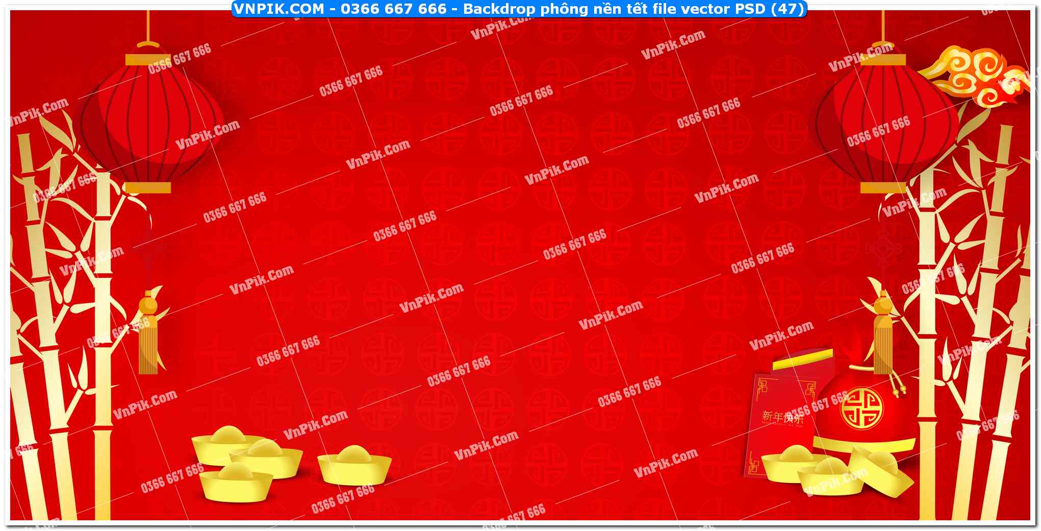 Backdrop phông nền tết file vector PSD (47)