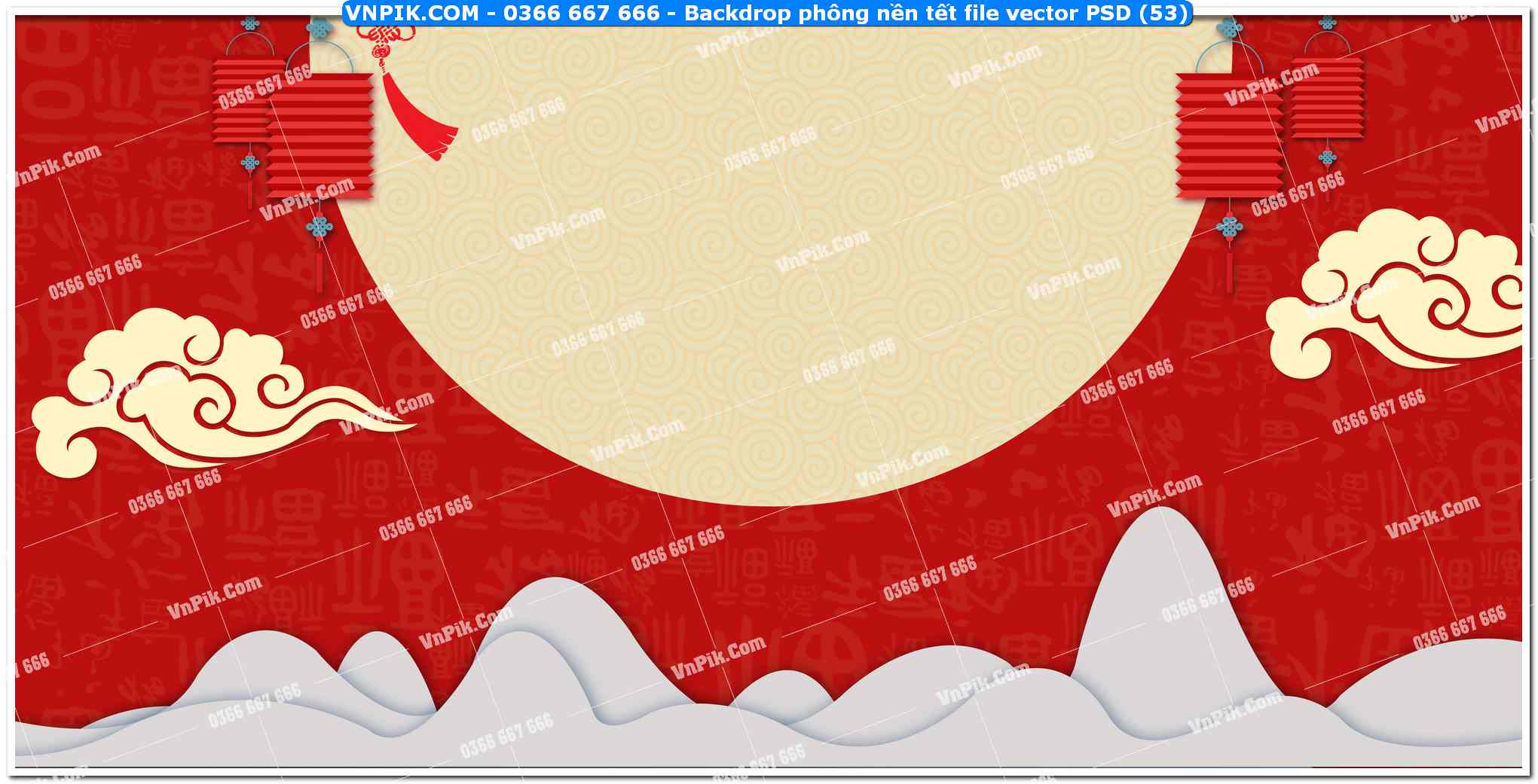 Backdrop phông nền tết file vector PSD (53)