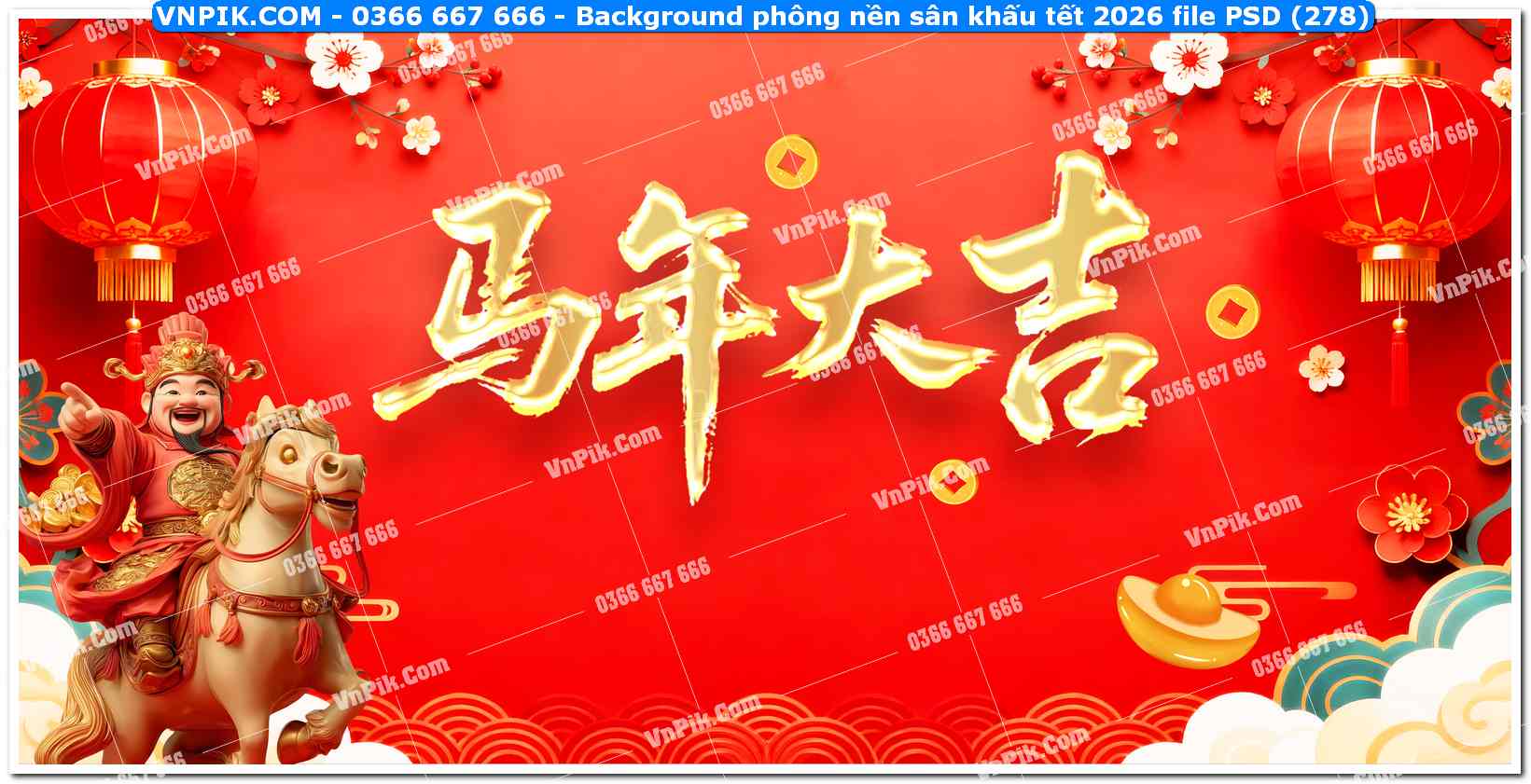 Background phông nền sân khấu tết 2026 file PSD (278)