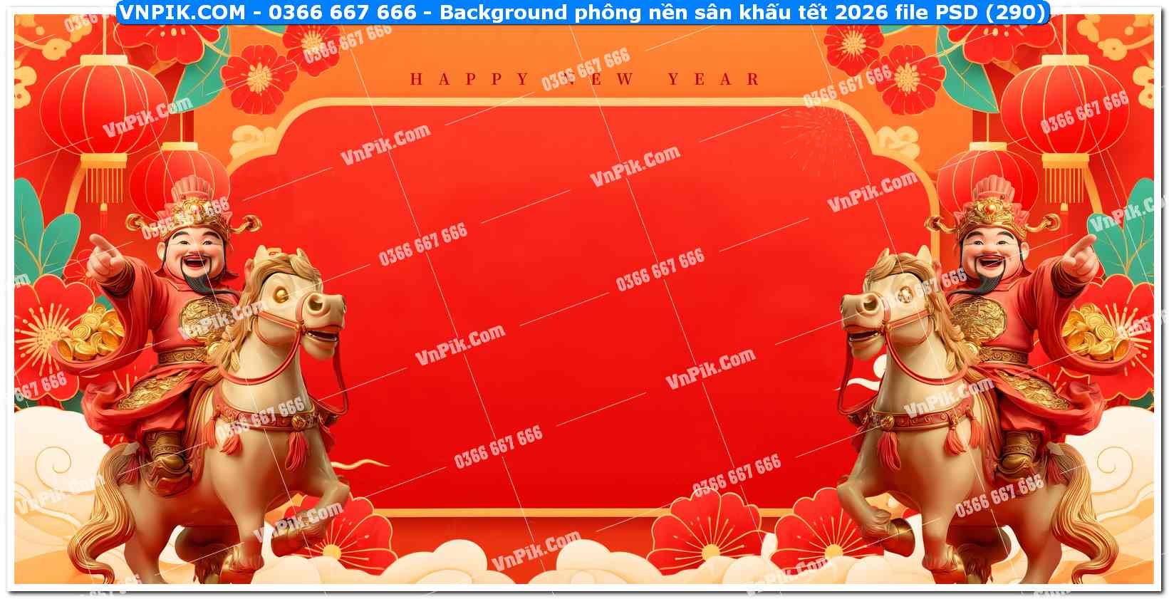 Background phông nền sân khấu tết 2026 file PSD (290)