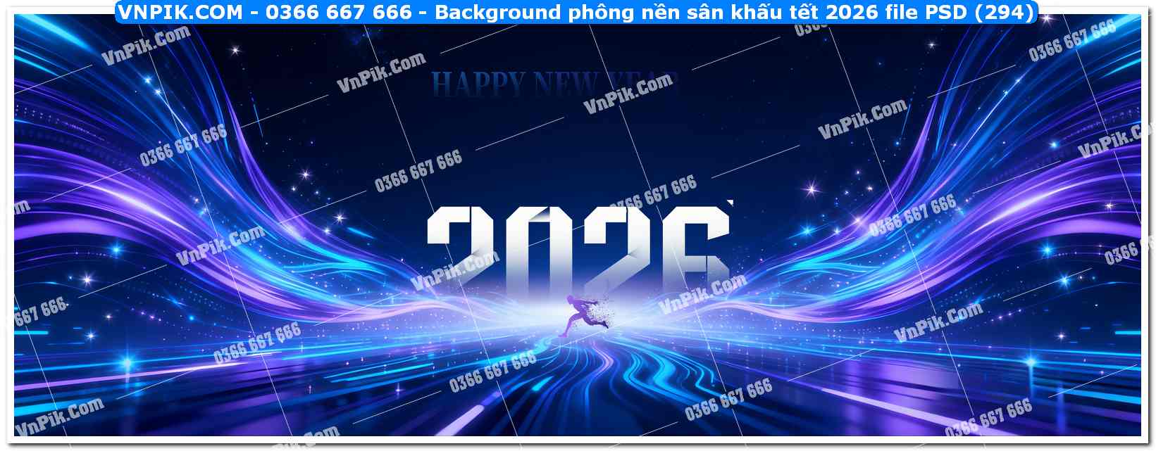 Background phông nền sân khấu tết 2026 file PSD (294)