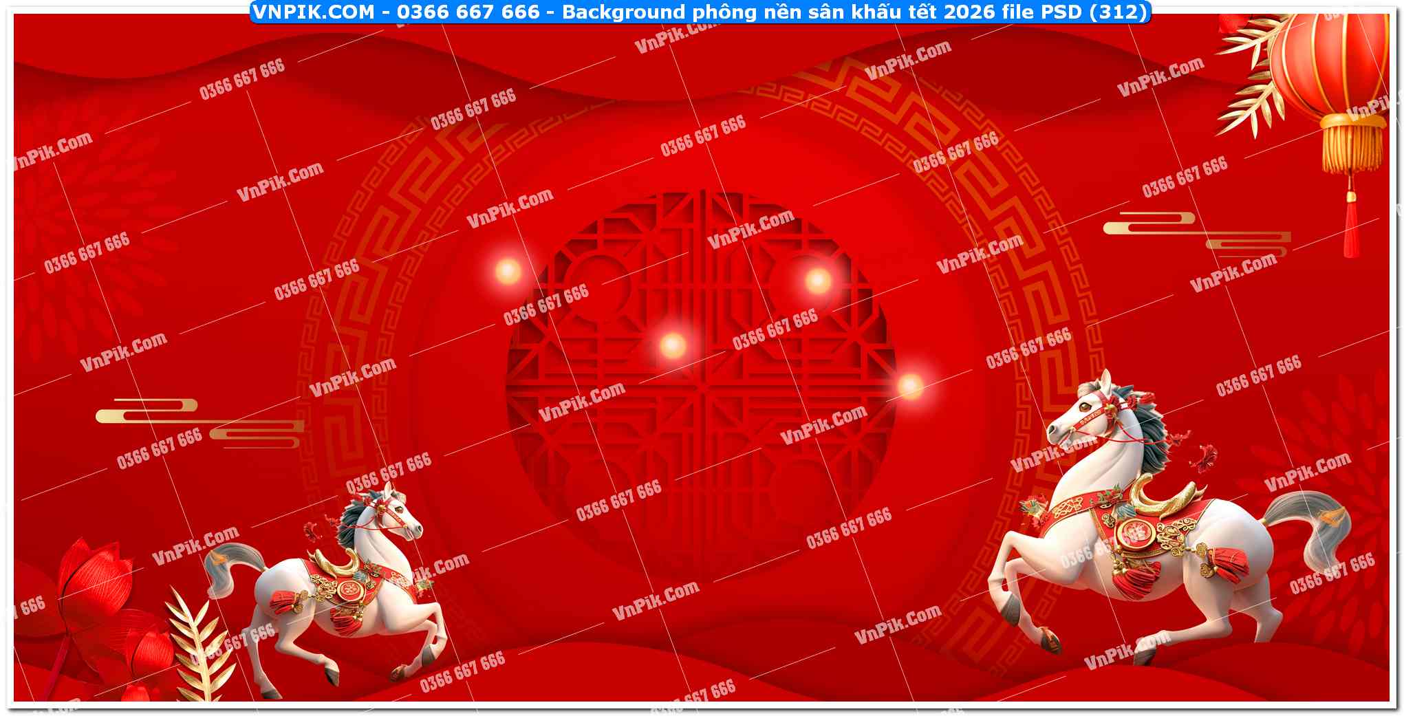 Background phông nền sân khấu tết 2026 file PSD (312)