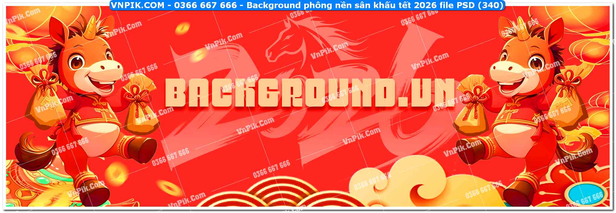Background phông nền sân khấu tết 2026 file PSD (340)