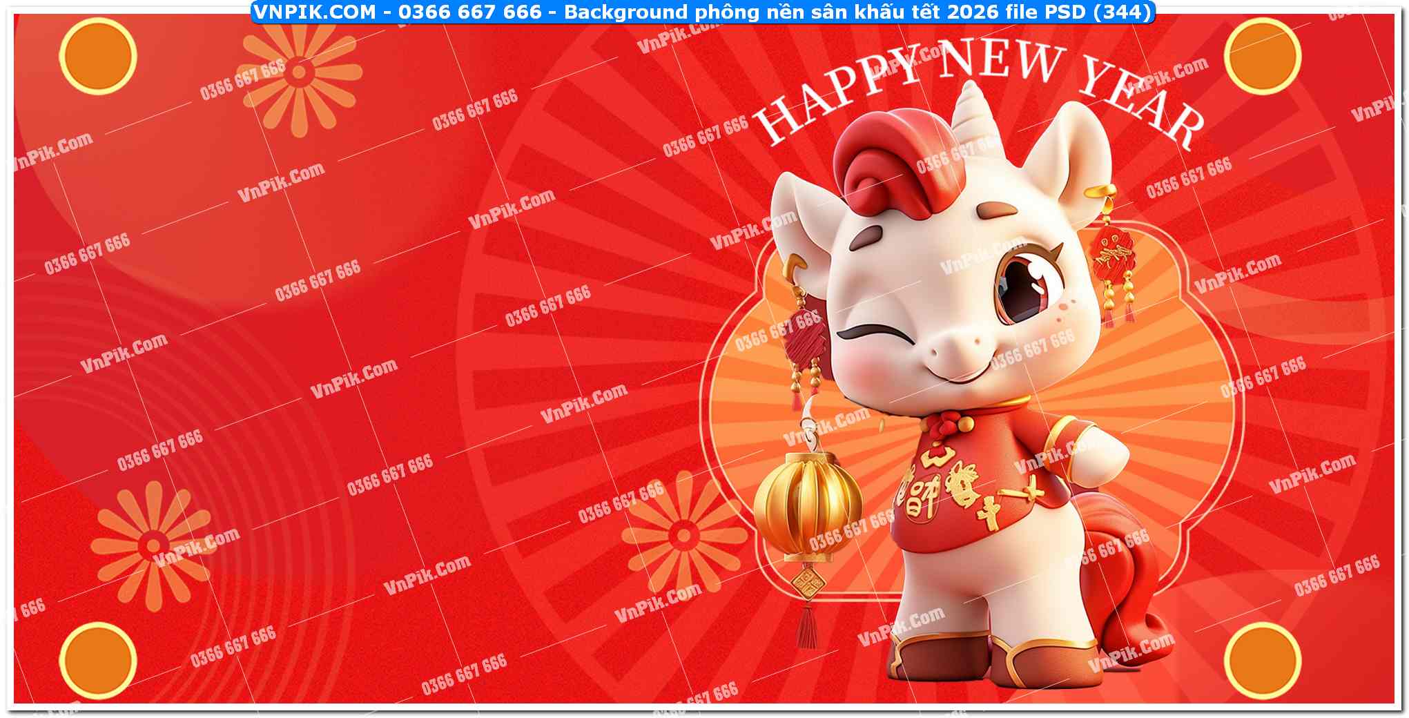 Background phông nền sân khấu tết 2026 file PSD (344)