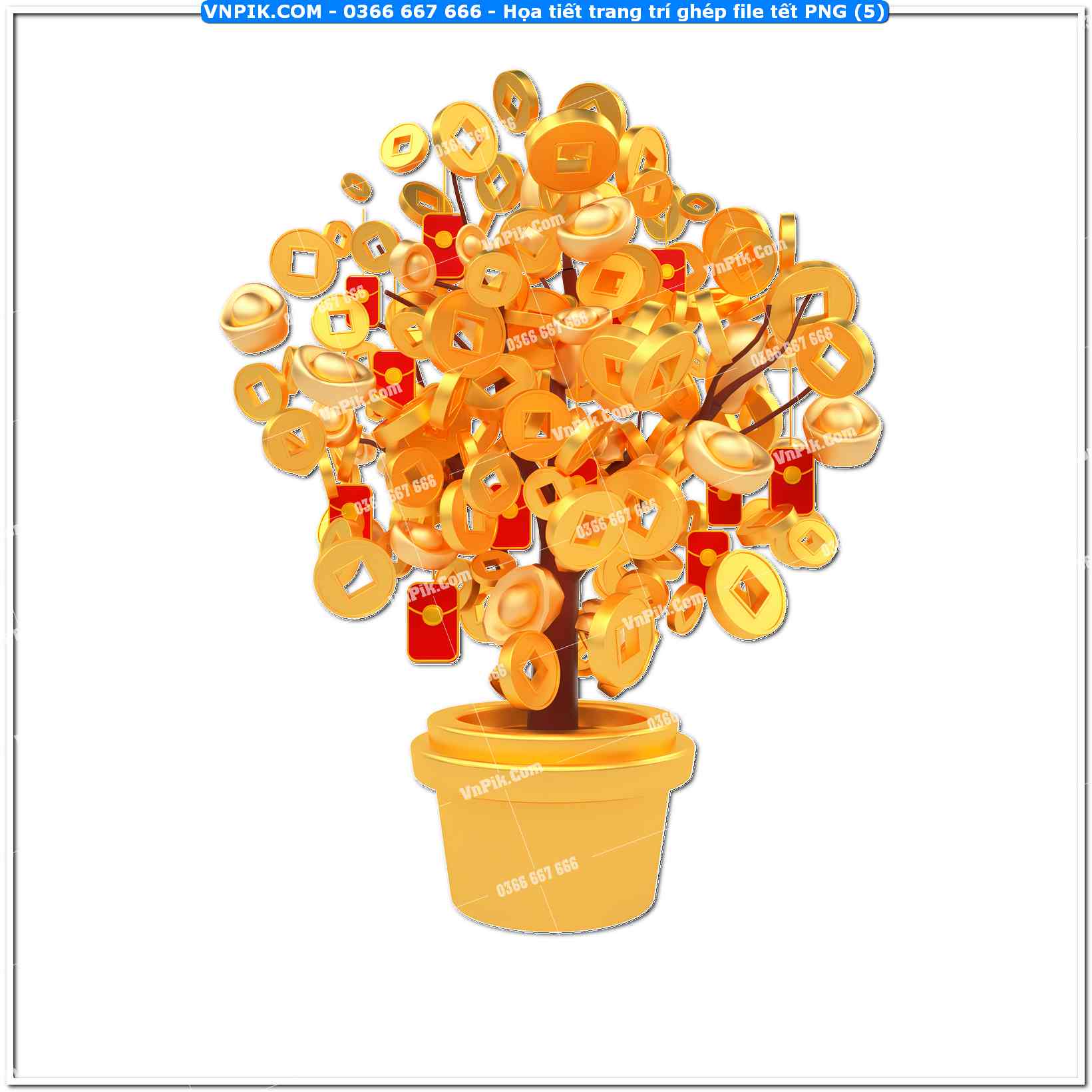 Họa tiết trang trí ghép file tết PNG (5)