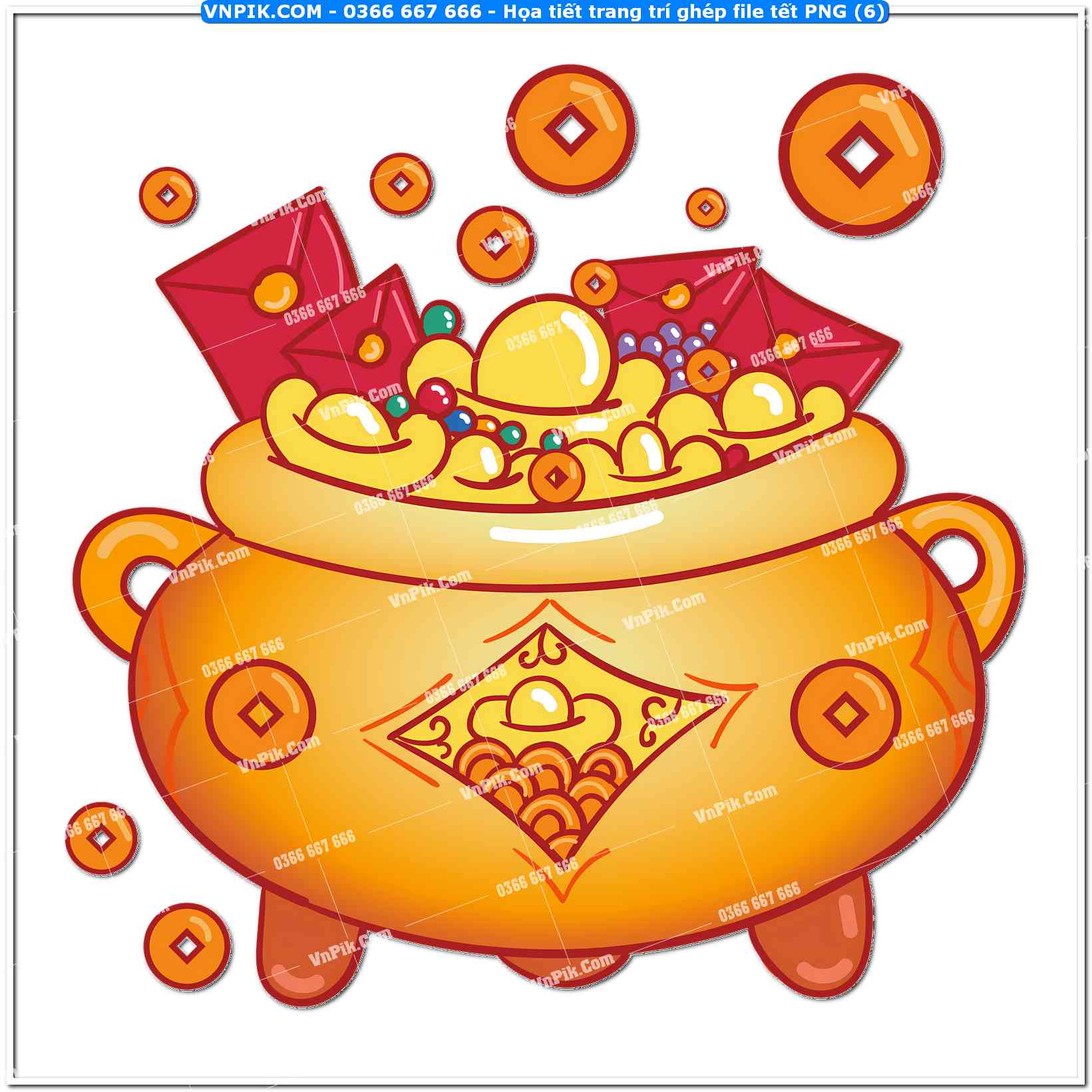 Họa tiết trang trí ghép file tết PNG (6)