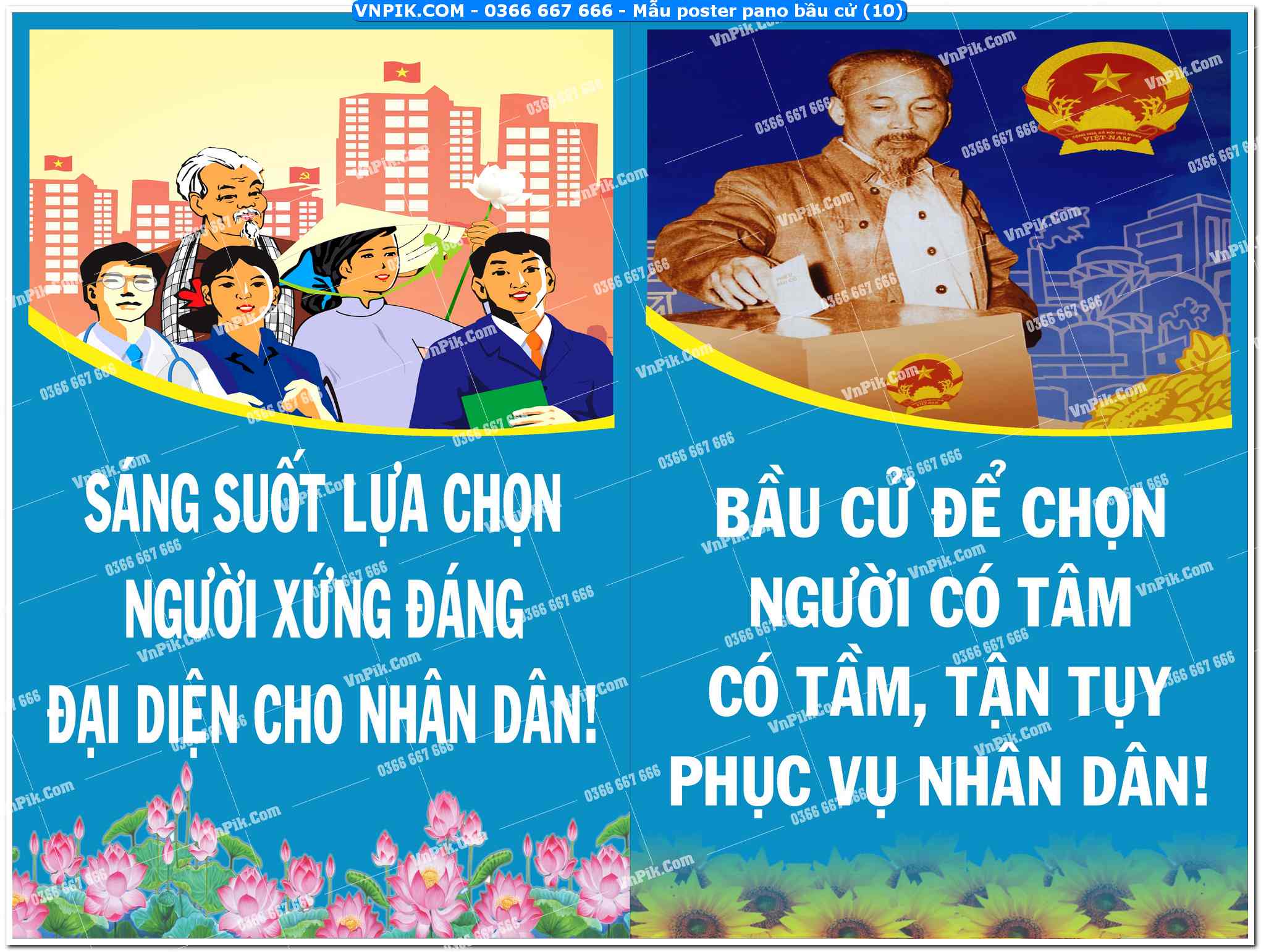 Mẫu poster pano bầu cử (11)