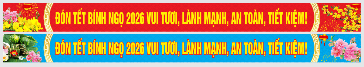 Băng rôn chúc mừng năm mới 2026 #2