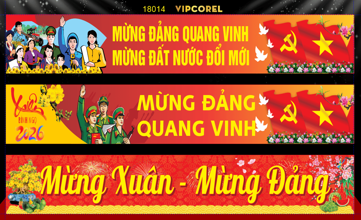 Băng rôn chúc mừng năm mới 2026 #14