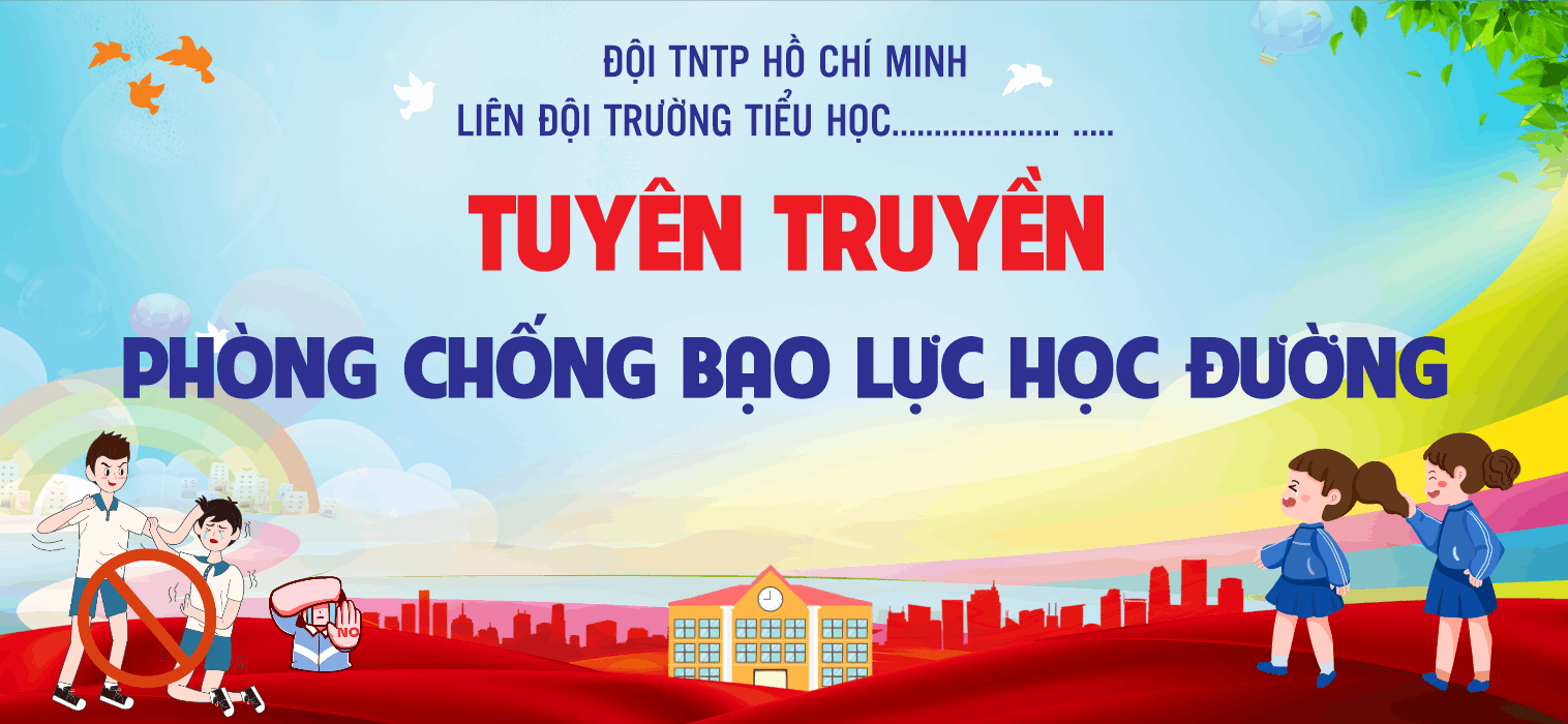 Market Tuyên truyền phòng chống bạo lực học đường