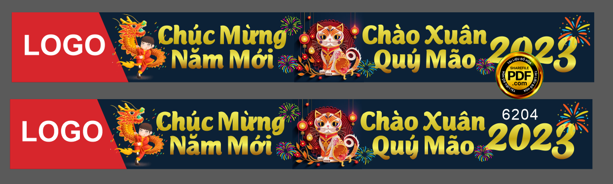 Băng rôn chúc mừng năm mới chào xuân 2023 #5