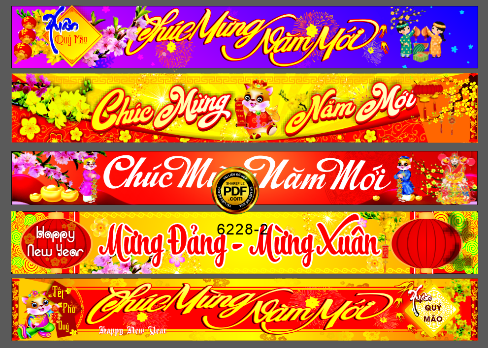 Tổng hợp băng rôn Tết 2023 – chúc mừng năm mới