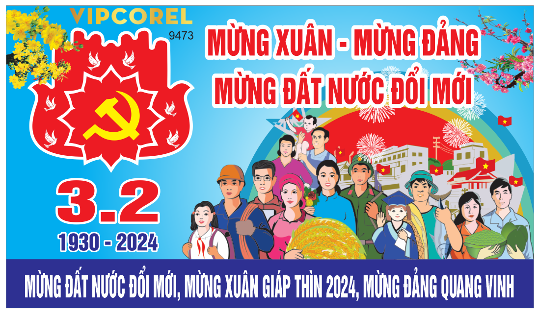 Pano mừng Đảng Quang Vinh – Mừng Xuân 3/2 #7