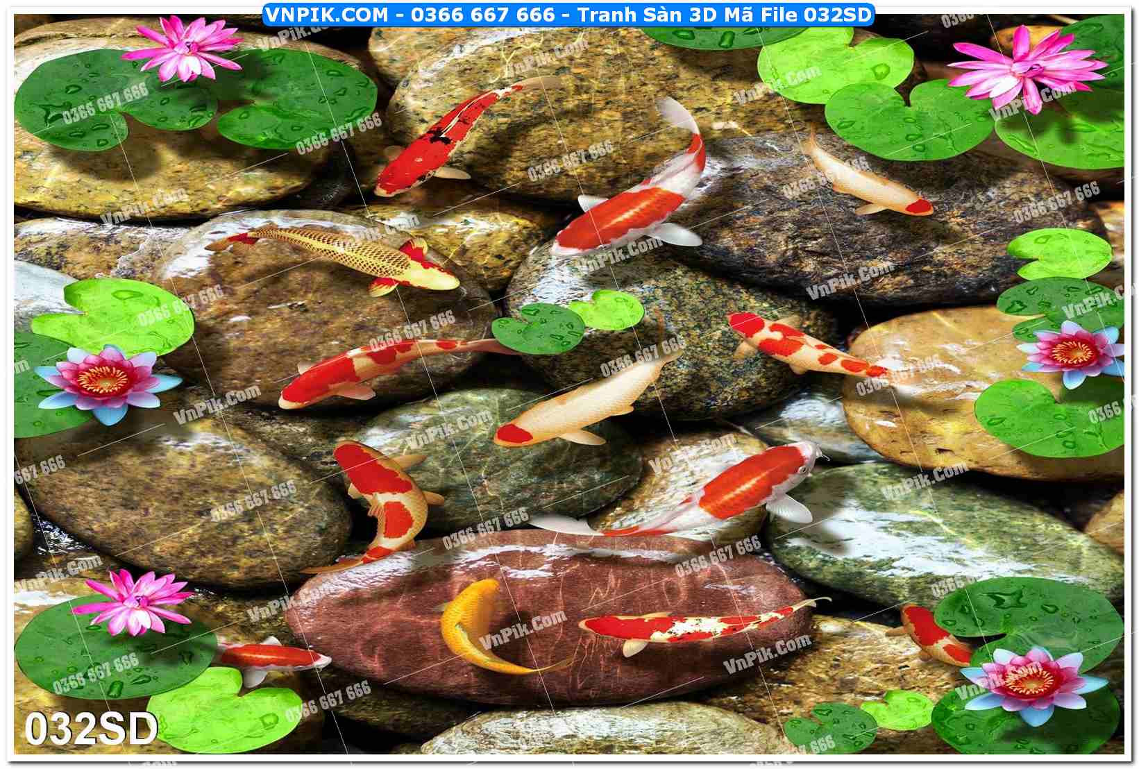 Tranh Sàn 3D Mã File 032SD