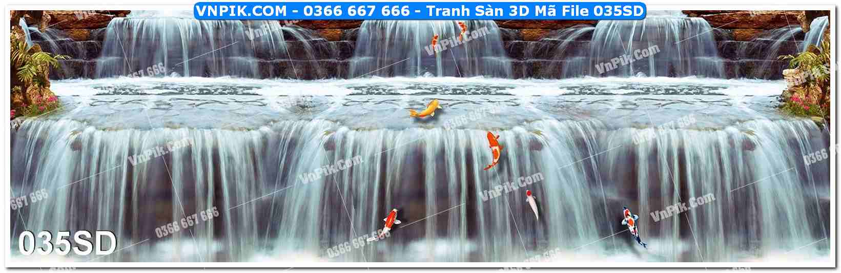 Tranh Sàn 3D Mã File 035SD