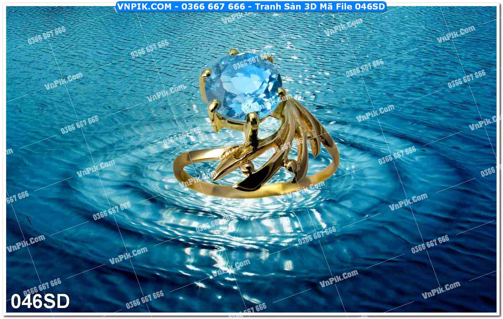 Tranh Sàn 3D Mã File 046SD