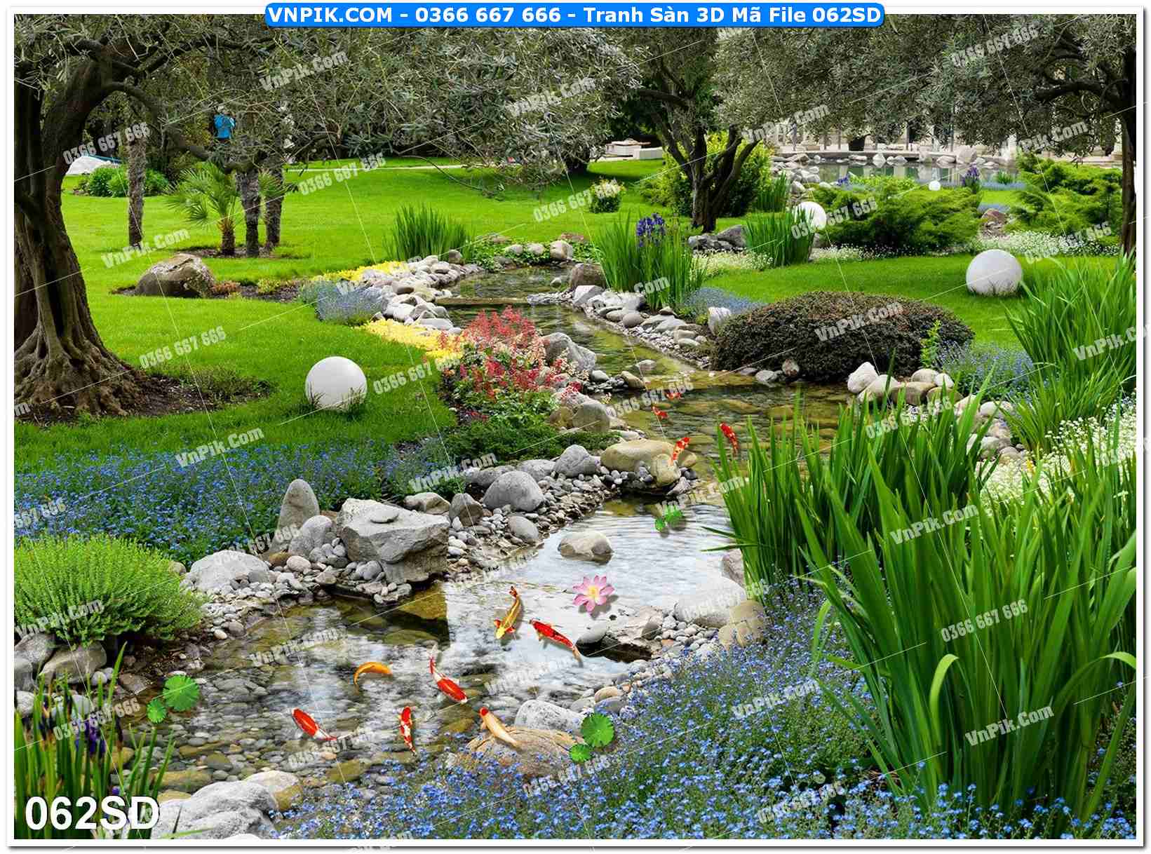 Tranh Sàn 3D Mã File 062SD