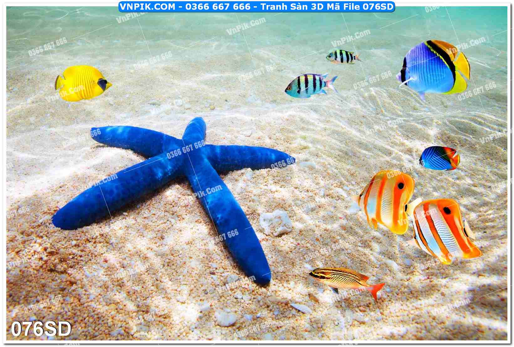 Tranh Sàn 3D Mã File 076SD