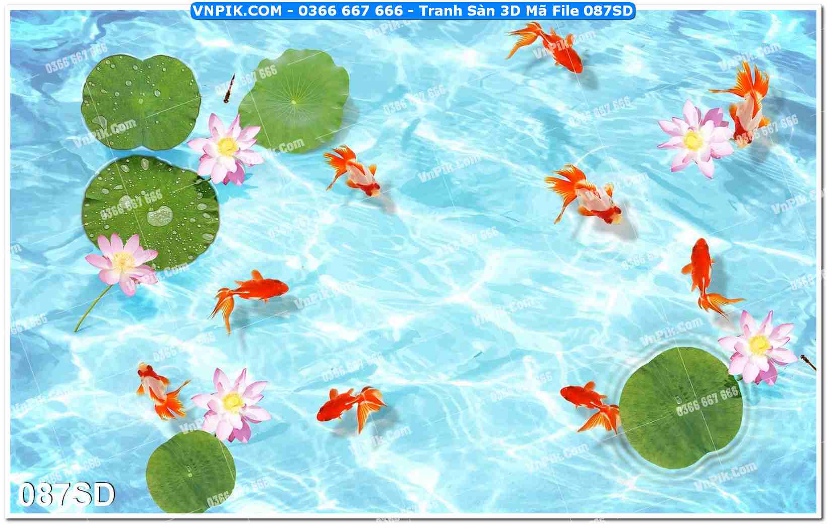Tranh Sàn 3D Mã File 087SD