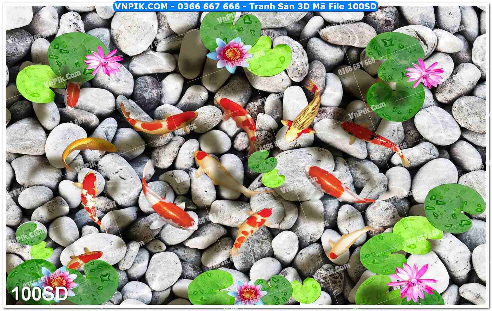 Tranh Sàn 3D Mã File 100SD