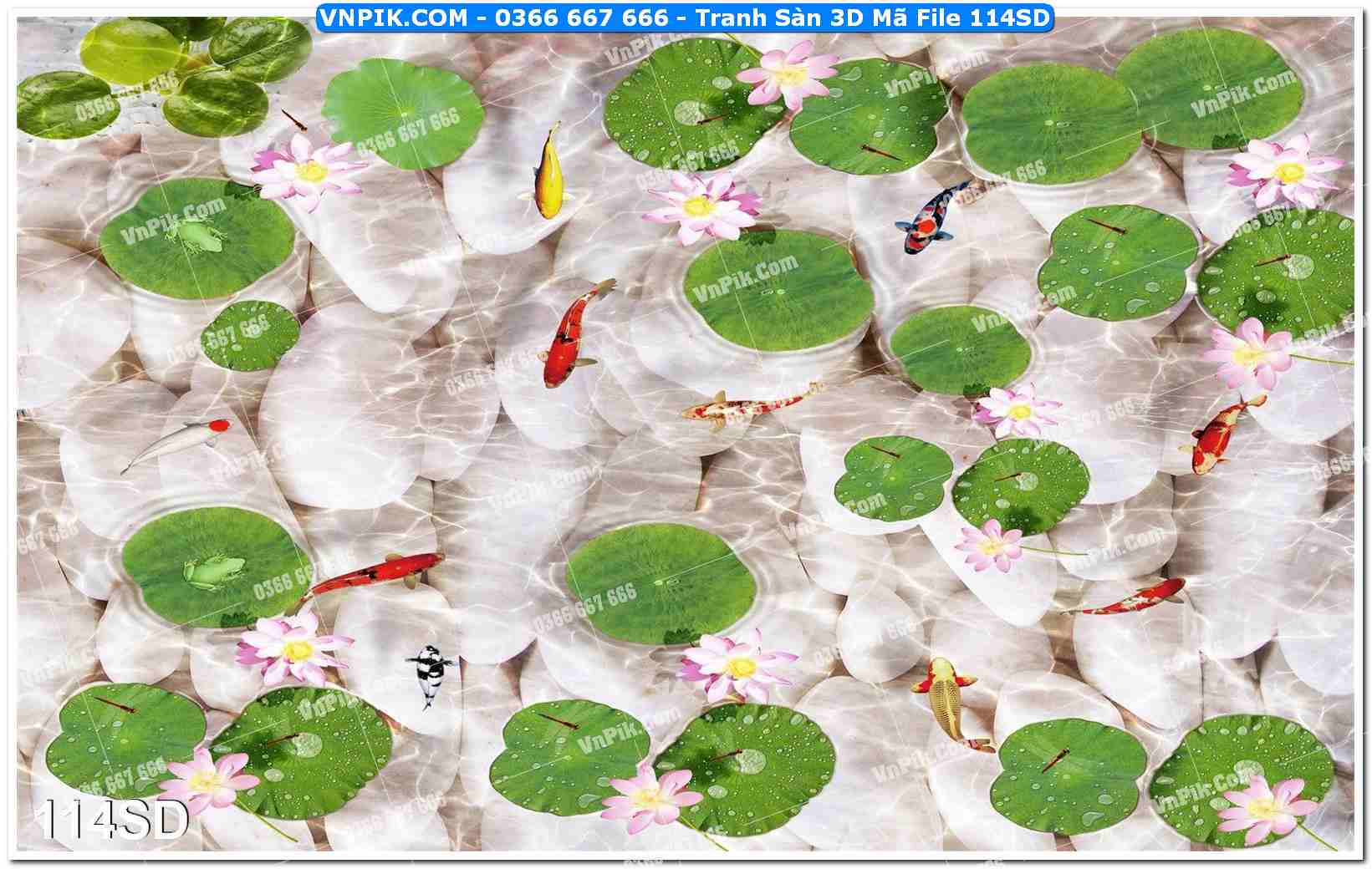 Tranh Sàn 3D Mã File 114SD