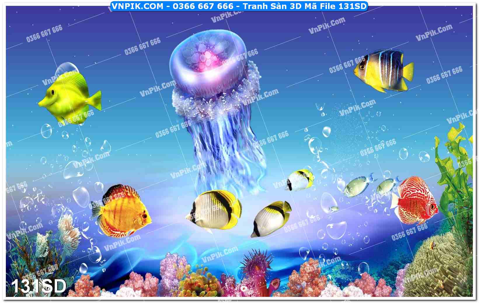 Tranh Sàn 3D Mã File 131SD