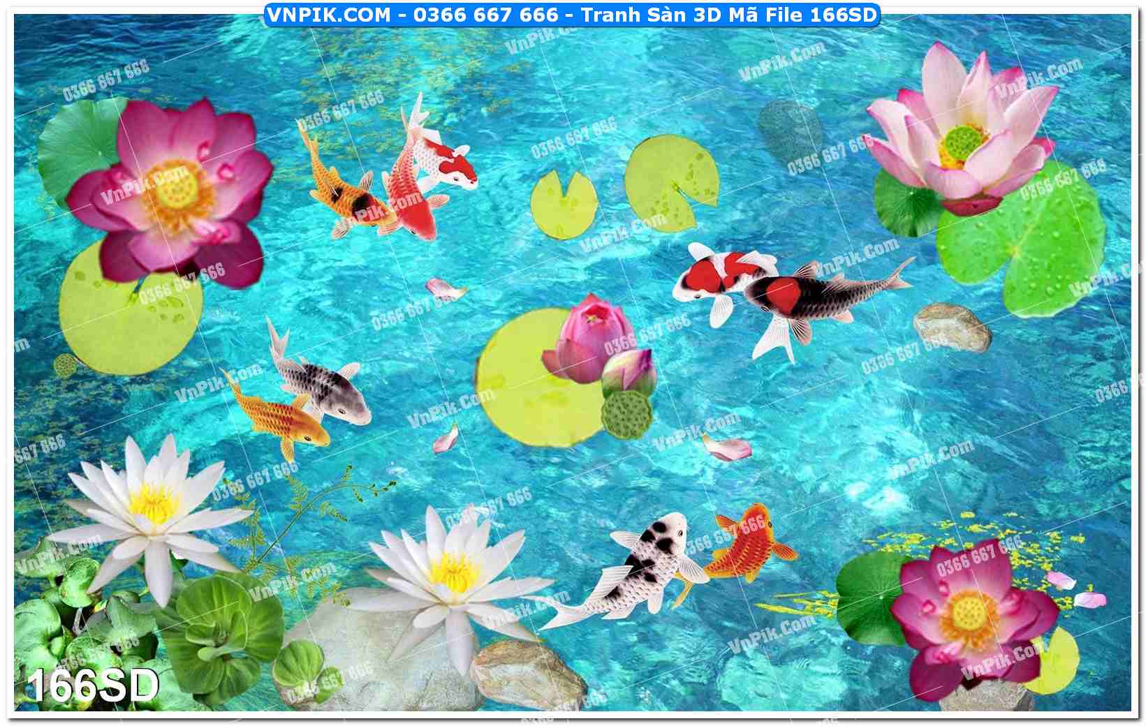 Tranh Sàn 3D Mã File 166SD